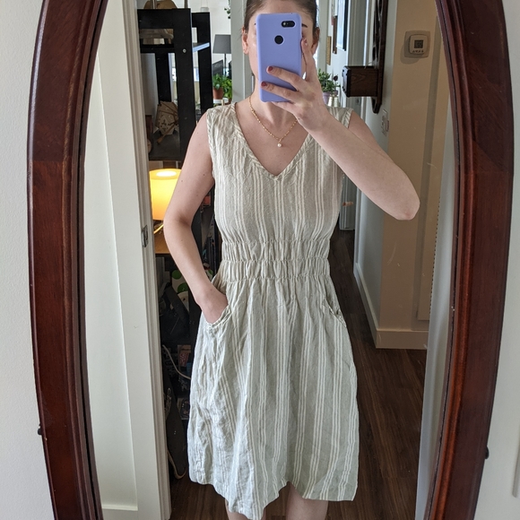 Linen summer dress - Picture 1 of 6